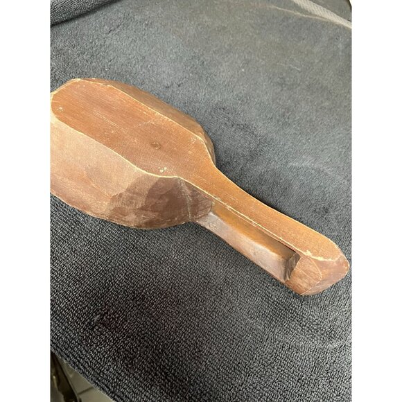 Handcrafted Vintage Wooden Scoop With Handle Primitive Farmhouse - Picture 5 of 7